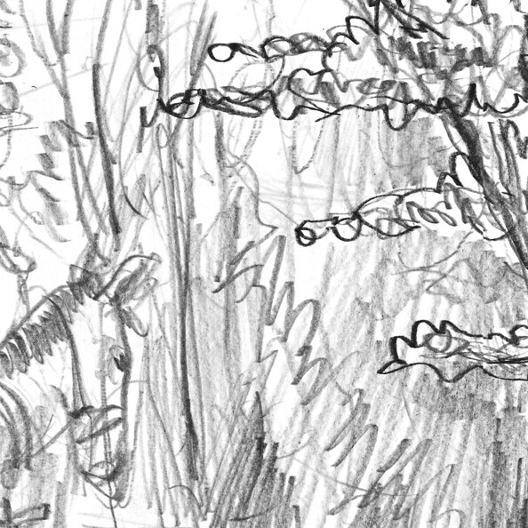Extrait travail préparatoire de la frise du CIP de Dehlingen
