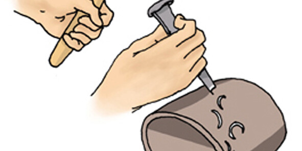 Illustration didactique Batchou, montrant le savoir faire des artisans bijoutiers marocains