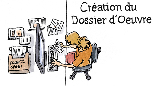 Les métiers de la documentation Illustration didactique Batchou